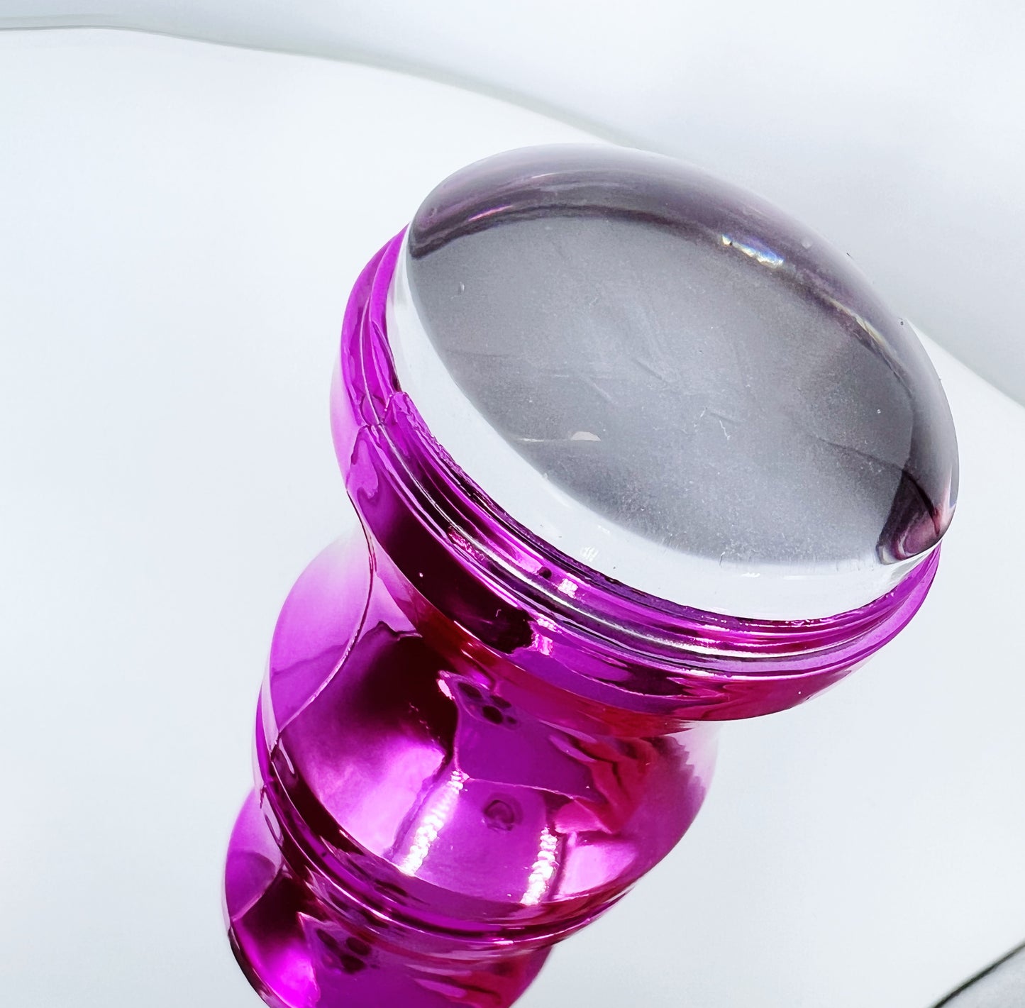 Pečiatka na zdobenie nechtov - ružová