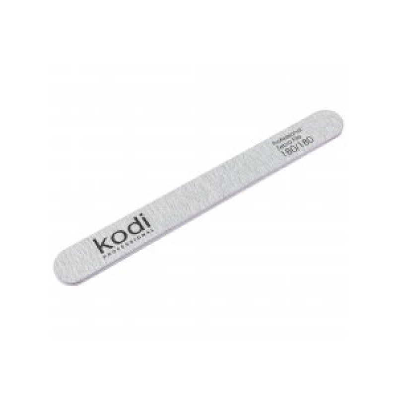 Nail file Straight 180/180 (178/19/4) grey Kodi Professional