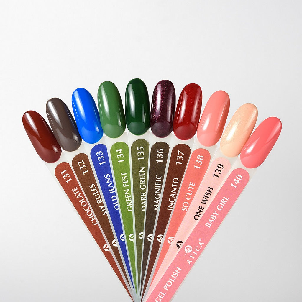 Verniz gel nº139 - One wish 8ml Atica