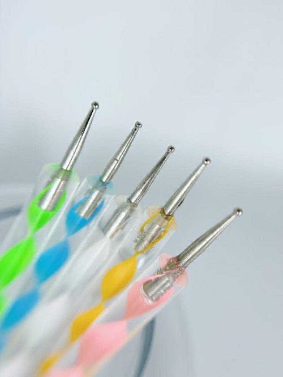 Sada bodiek na nechtový dizajn, 5 ks