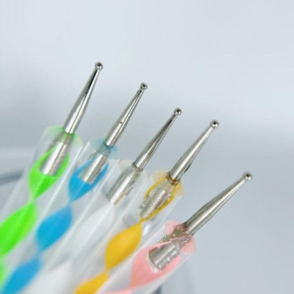 Nail Art Dots set, 5 psc - Good Girl Gel