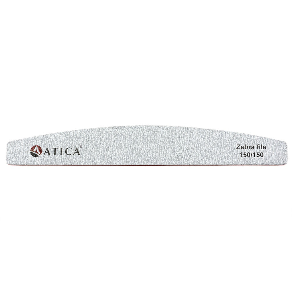 Nail file "Crescent" 150/150 grid Atica