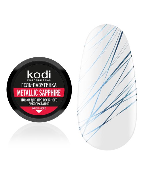 Spider Gel Metallic Sapphire 4 ml Kodi Professional - Good Girl Gel
