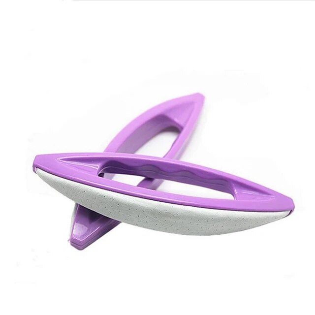 Sheepskin File Polishing Wax Brush (purple)