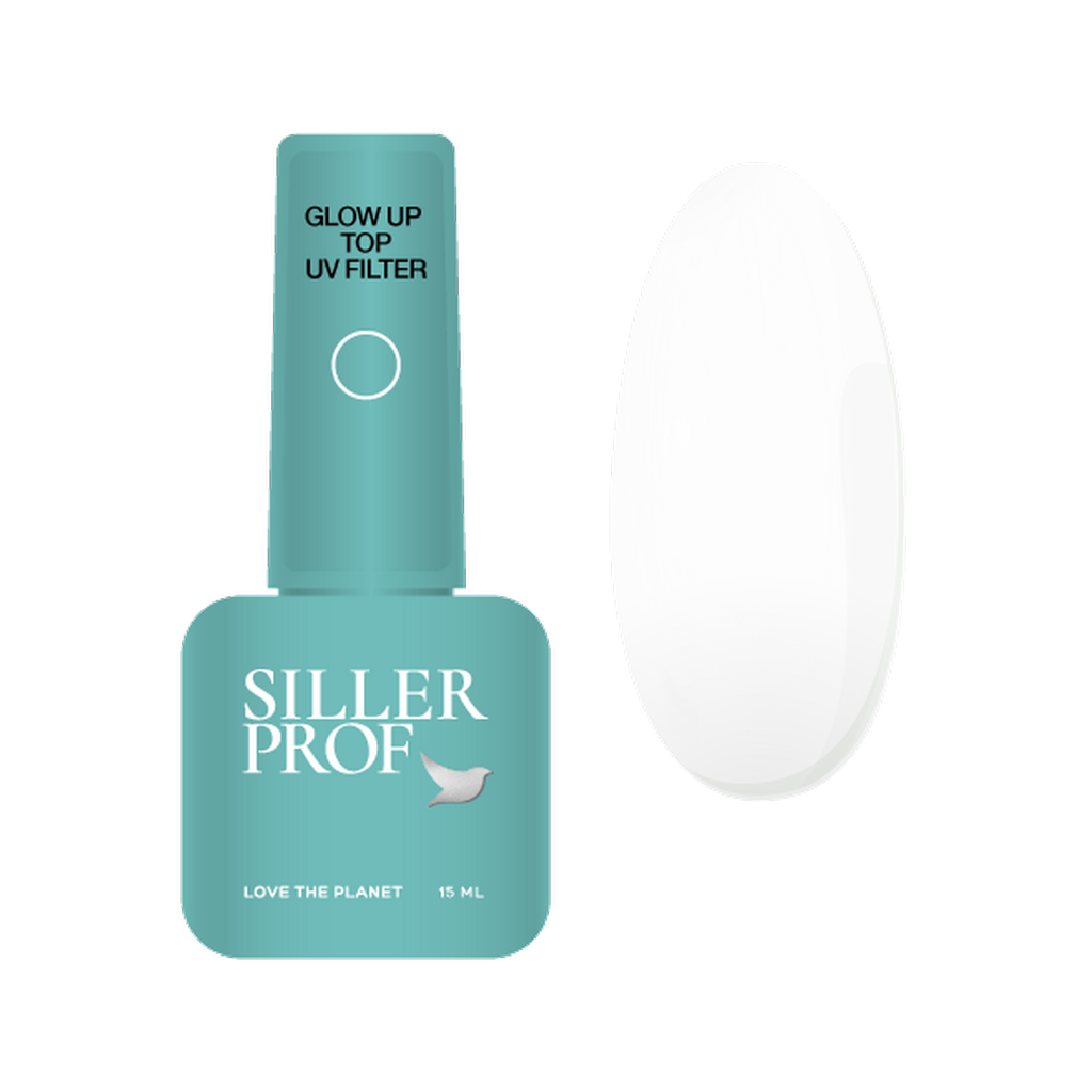 Vrchný náter Glow UP (UV-filter) 15 ml Siller