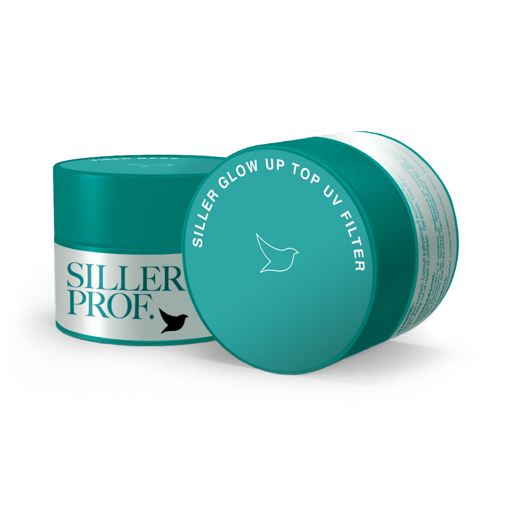 Decklack Glow UP (UV-Filter) 30 ml Siller