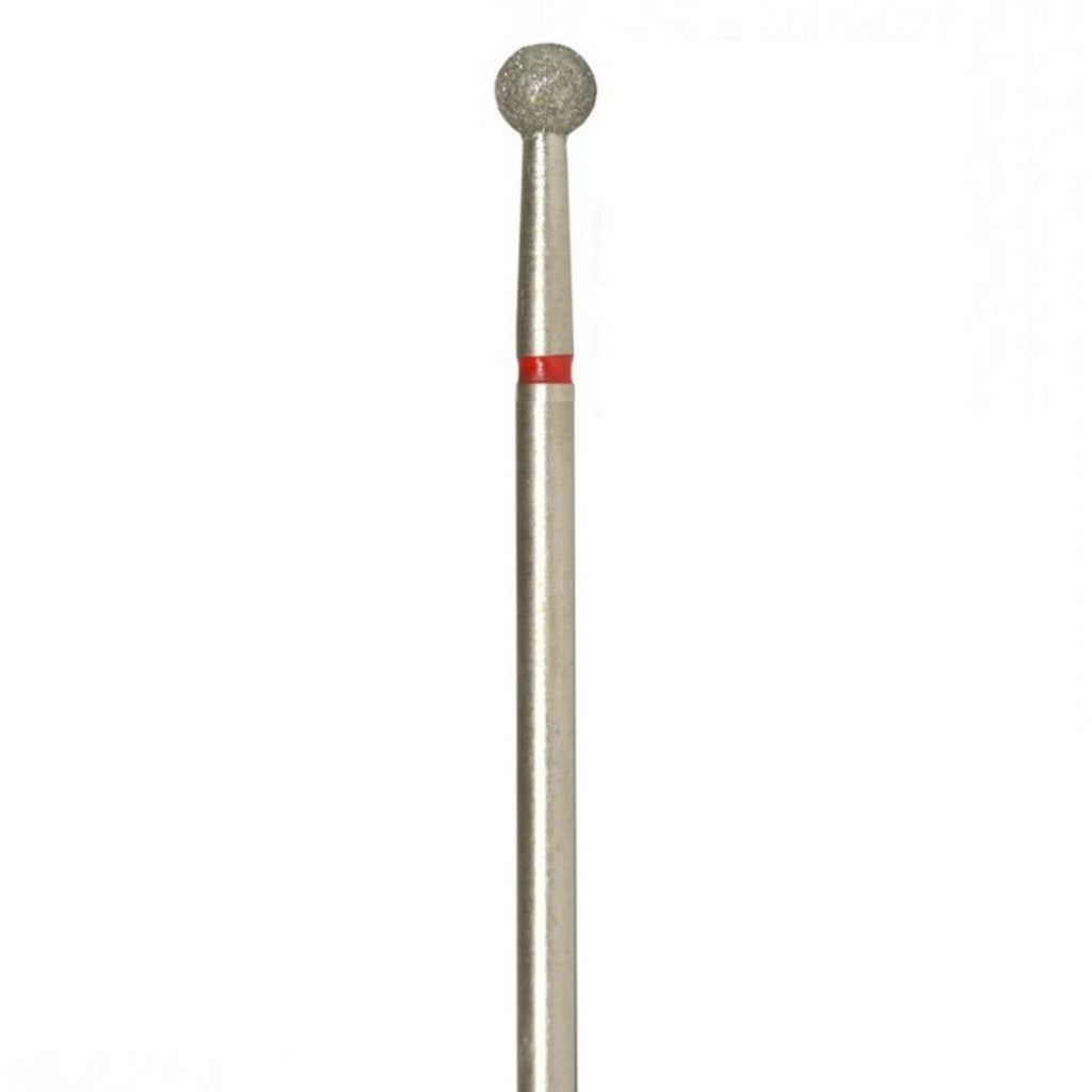 Алмазна фреза, «Куля», 4.0 мм, Червона