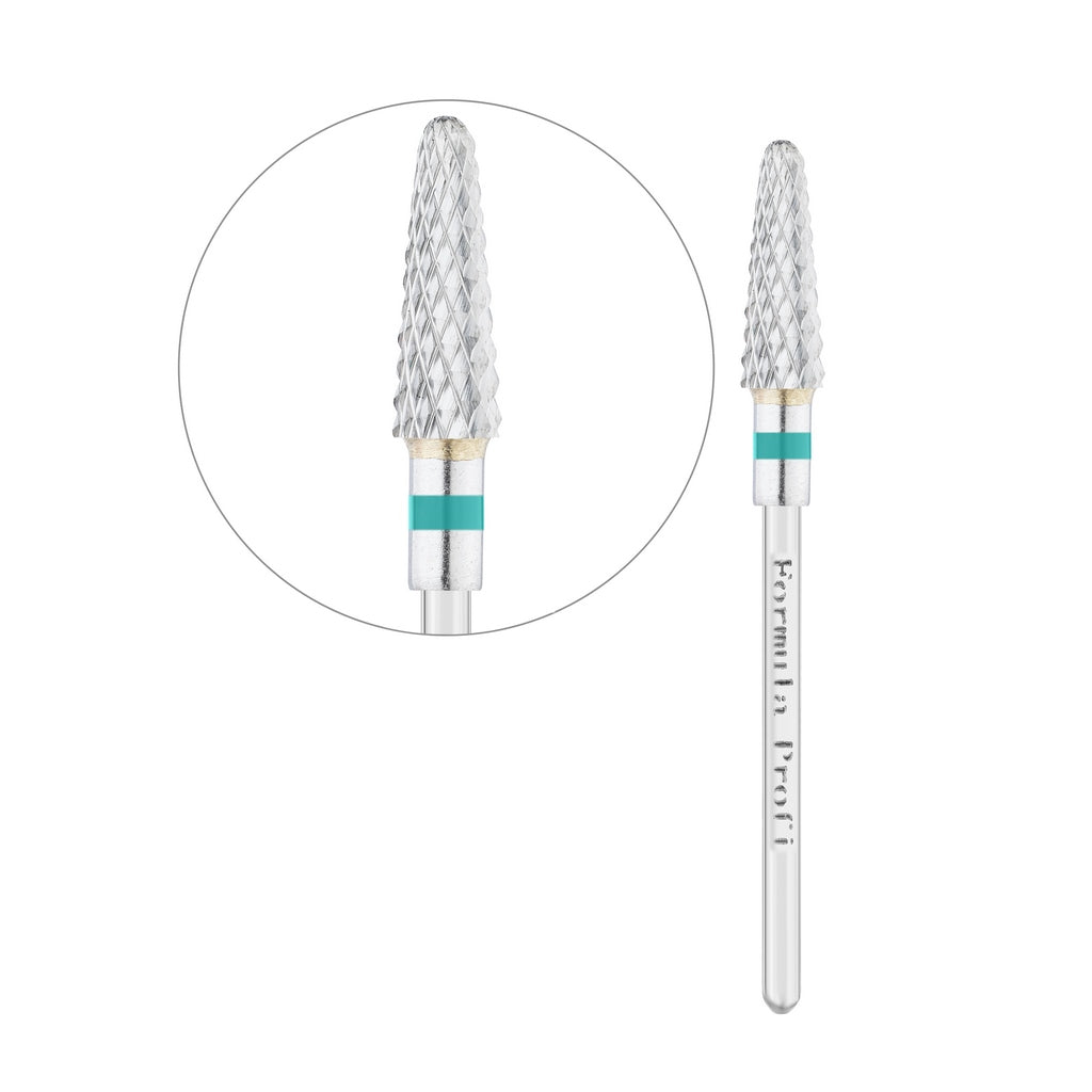 Tvrdokovová fréza na nechty, „Tený kužeľ“, Formula Profi