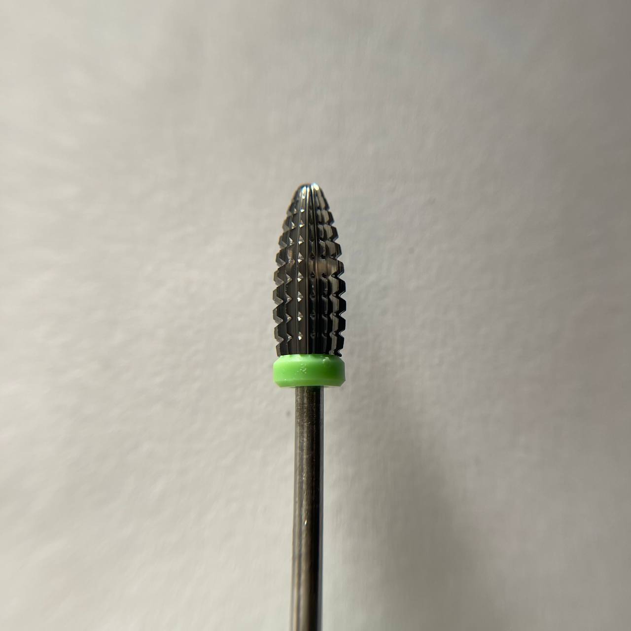 Carbide nail drill bit , "Corn" Typhoon, 6*14.5, Green