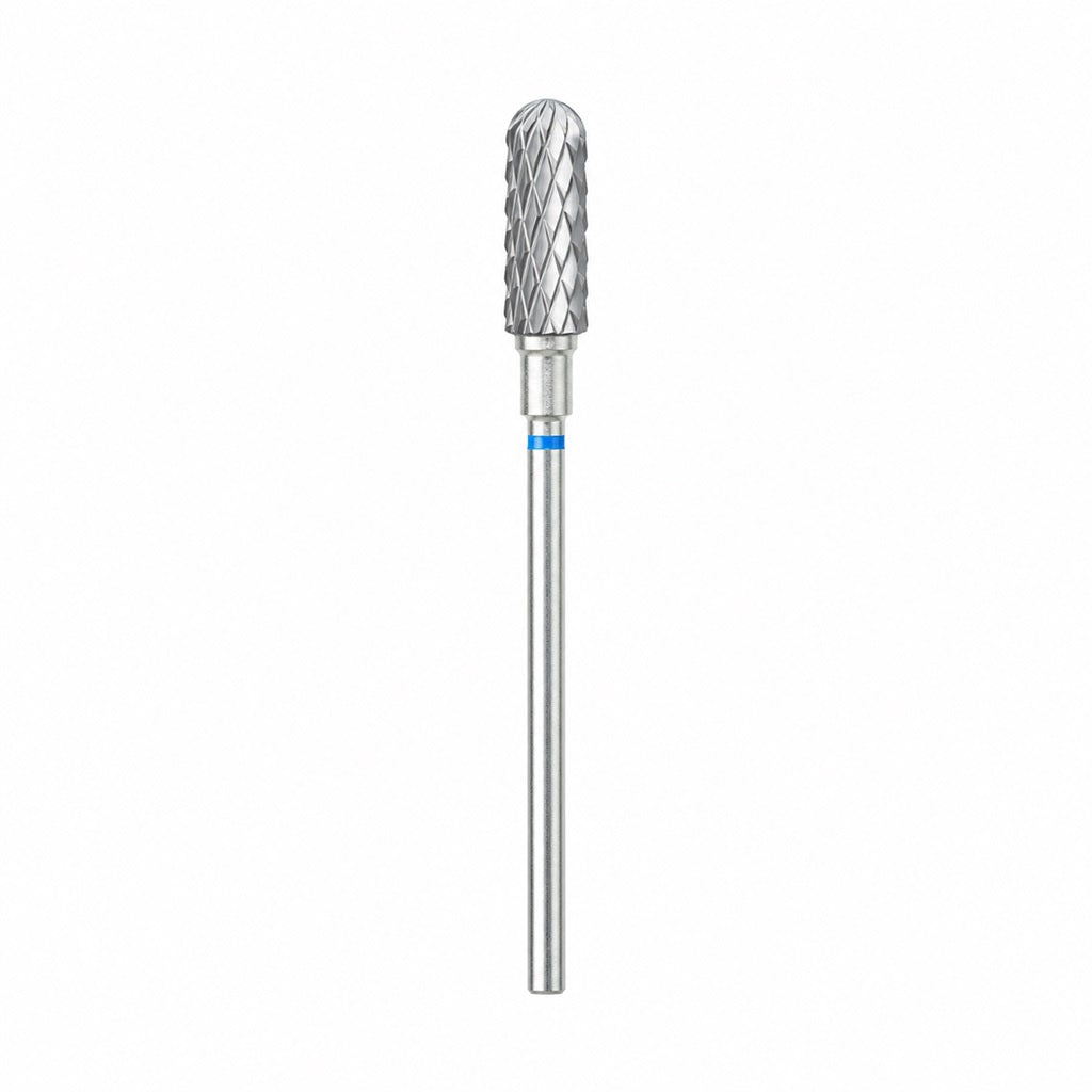 Hardmetalen frees, «Cilindro arrotondato», 6*14, blu, IQ Nails
