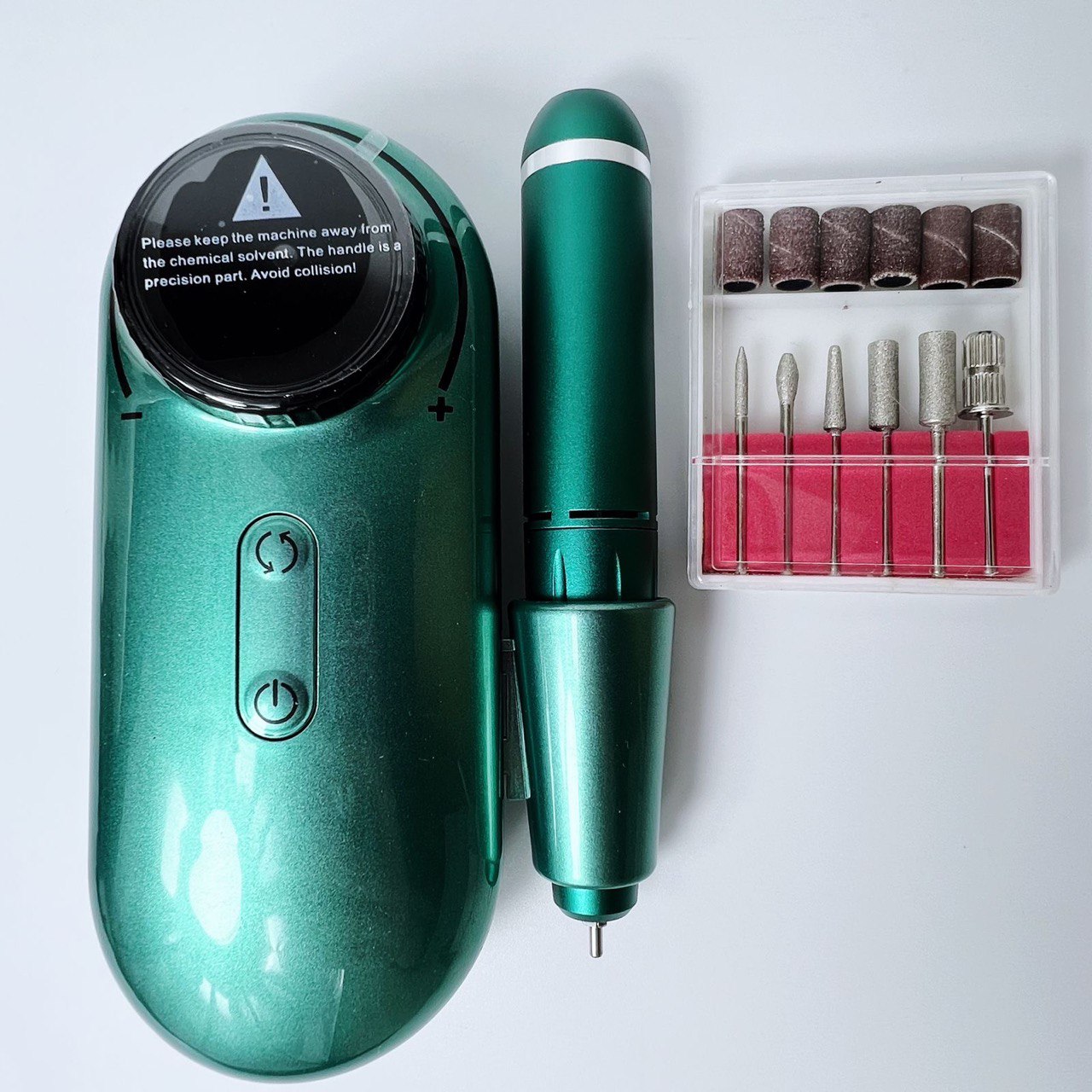 Prenosná brúska na nechty