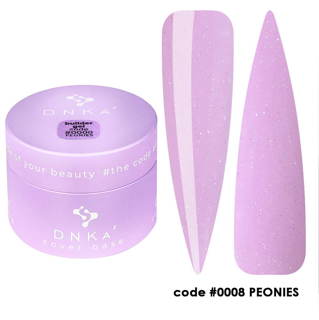 Builder Gel №7 - Pink Pollen 30 ml DNKa'