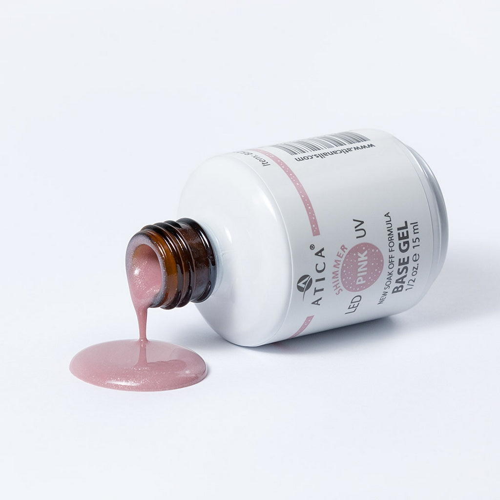 Камуфлирующая база Pink Shimmer 15 мл Atica