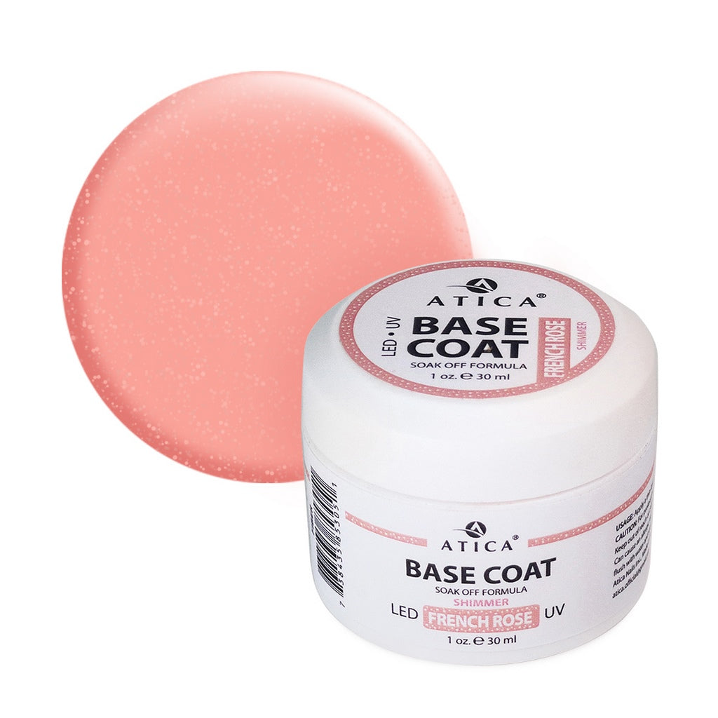 Cover Base French Rose Fiber 30 ml Atica - Good Girl Gel