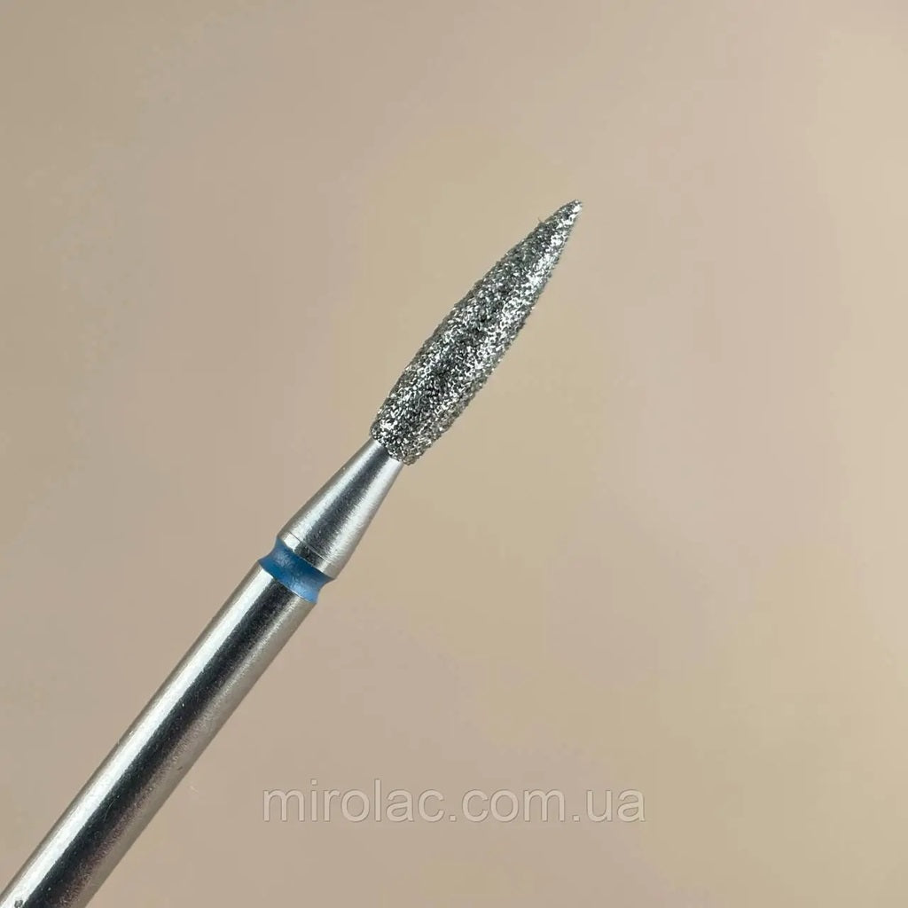 Алмазная фреза «Long Flame», заострённая, IQ Nails