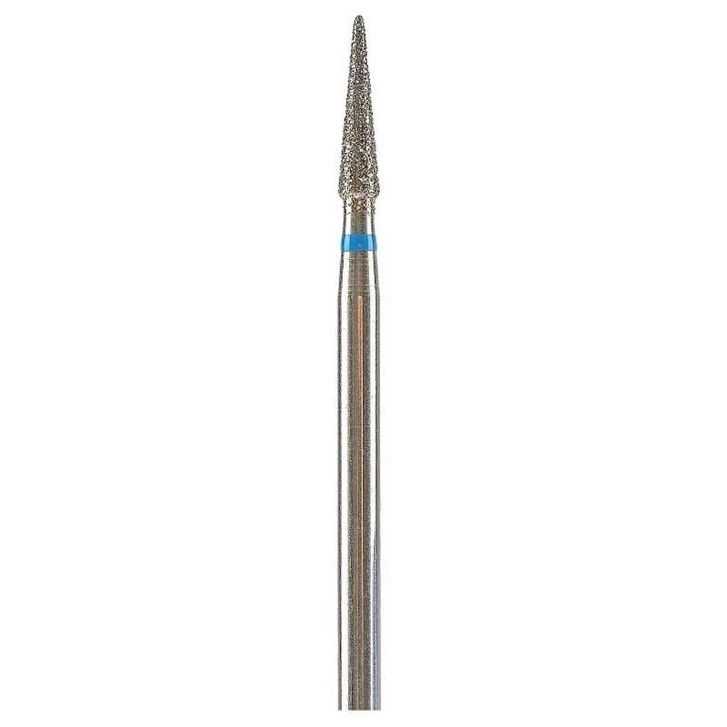 Diamond nail drill bit, “Needle”, 2.5*12 mm, Blue