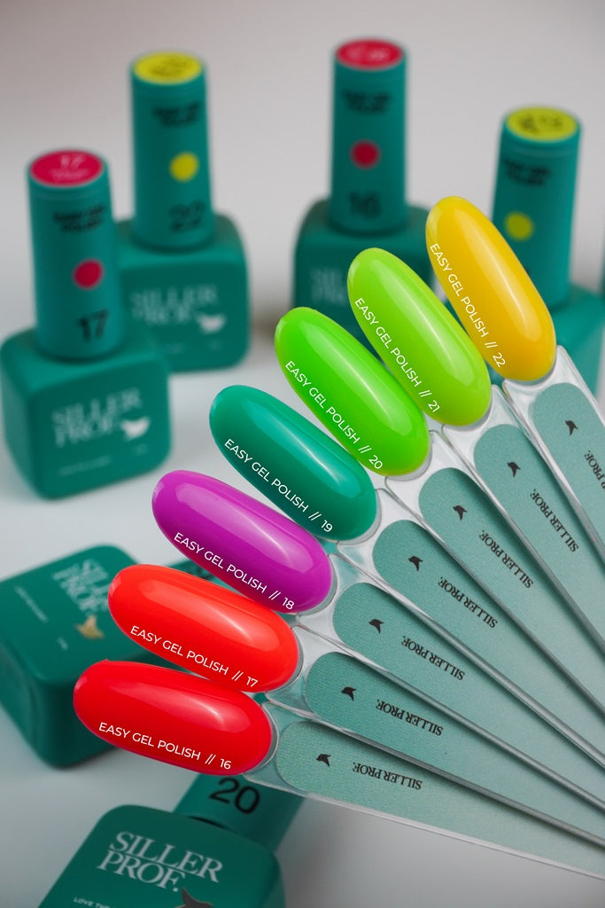 Gélový lak EASY (3 v 1) №22 8 ml Siller