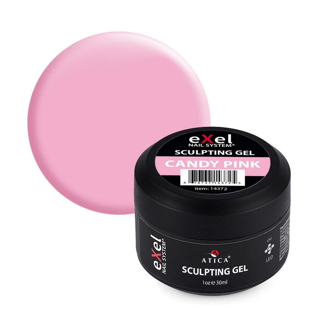 Моделирующий гель eXel Candy Pink 30 ml Atica