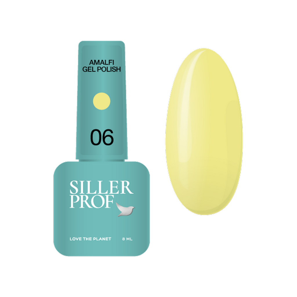 Gel Nagellack Amalfi №6 8 ml Siller
