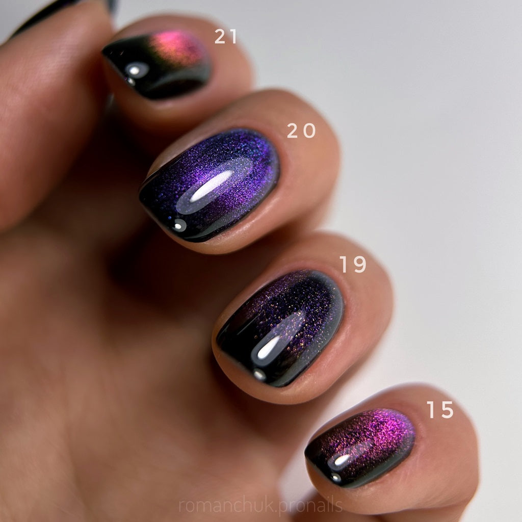 Gel polish Cat Eye №20 6 ml Dark