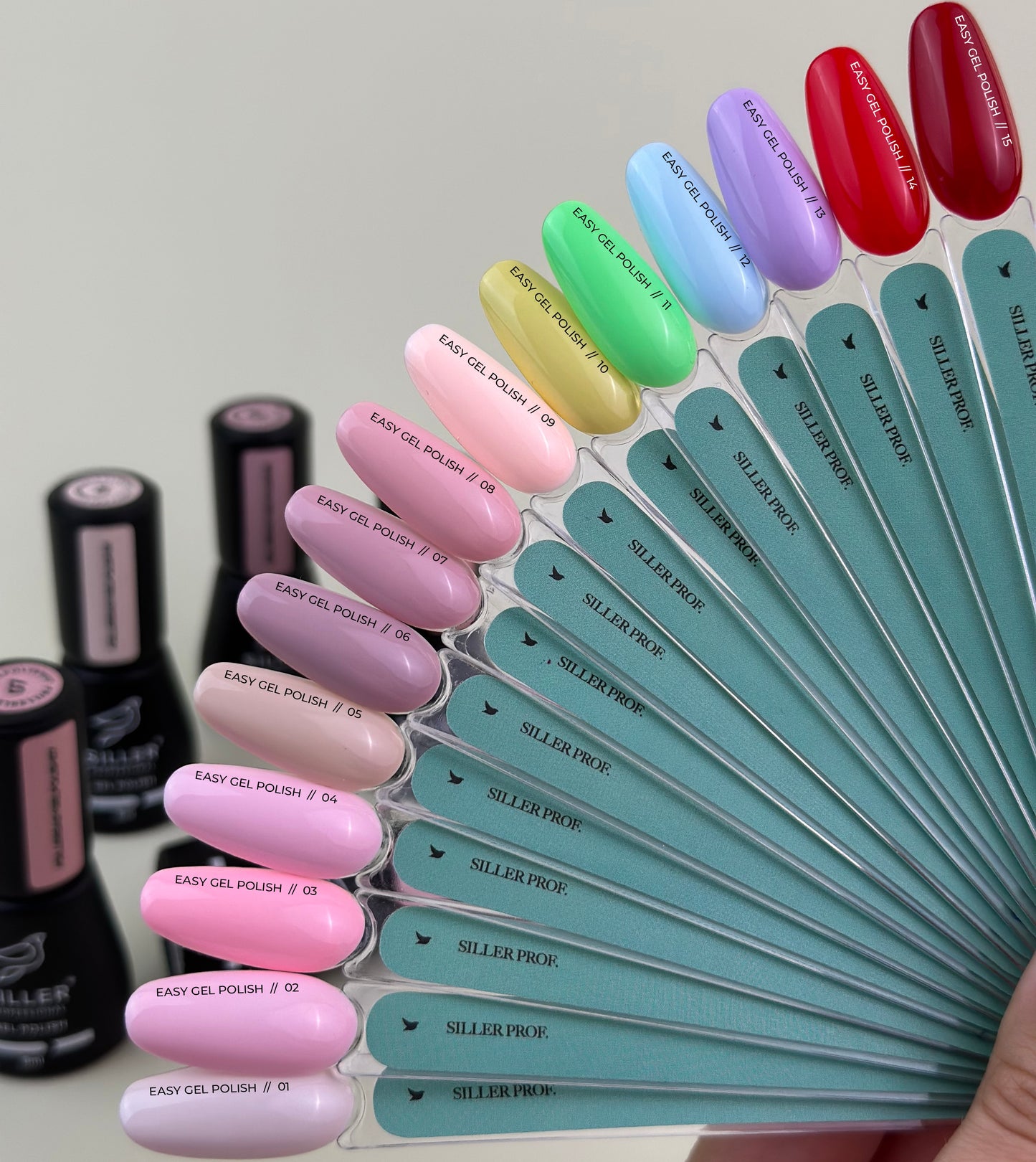 Гель-лак EASY (3 в 1) №6 8 ml Siller