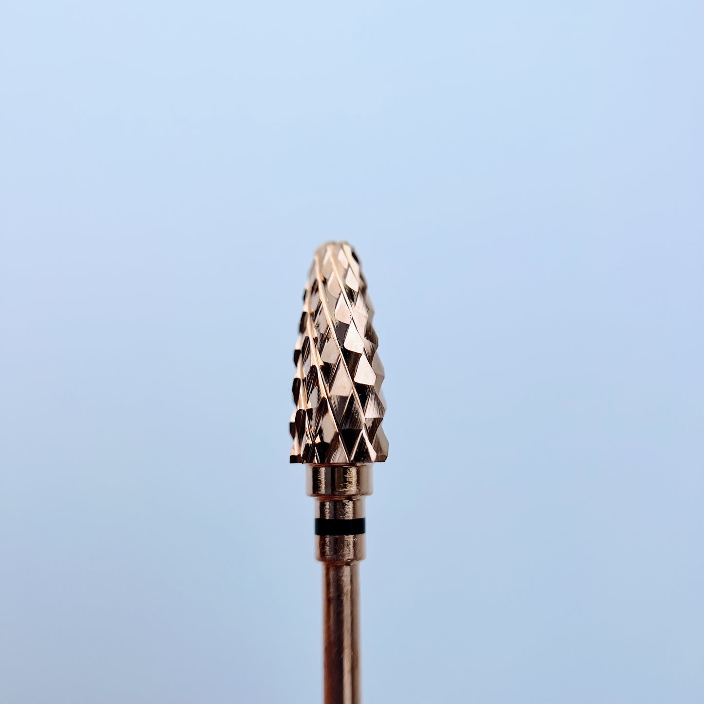 Carbide nail drill bit Rose Gold, “Corn”, 6*14.5, Black