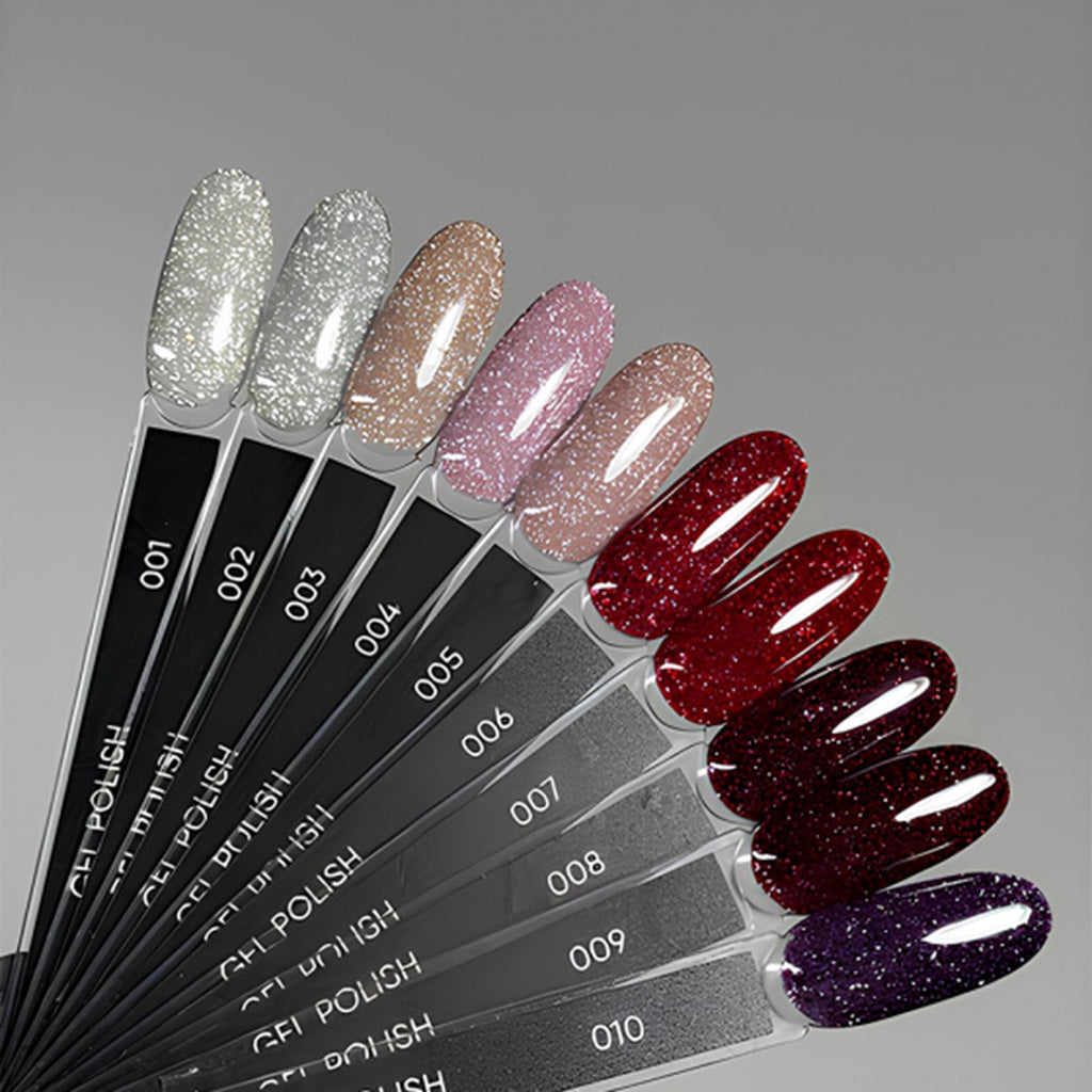 Reflektierender UV Nagellack - "Flash" №8 10ml Dark