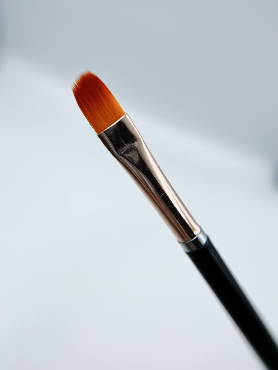 Sada gélových štetcov oválnych čiernych (5 ks)