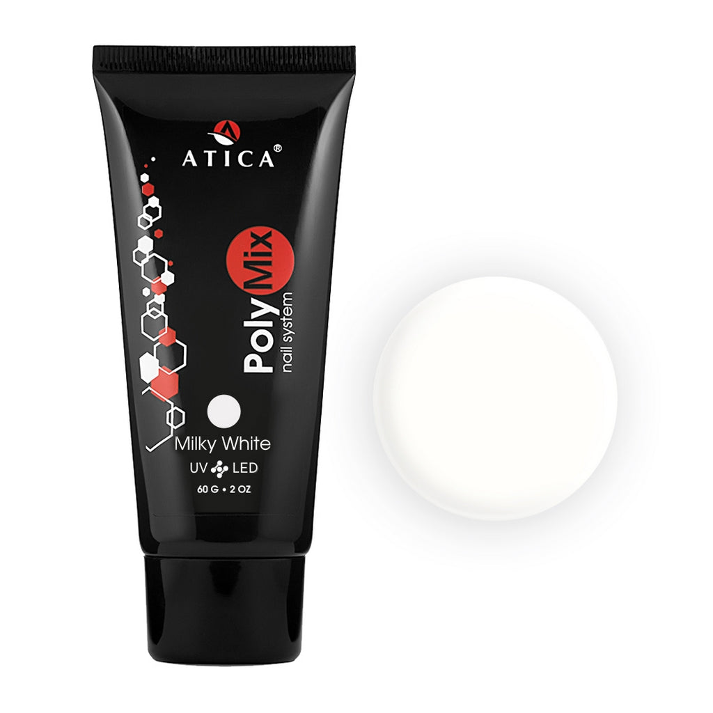PolyGel PolyMix Milky Biela 60 ml Atica
