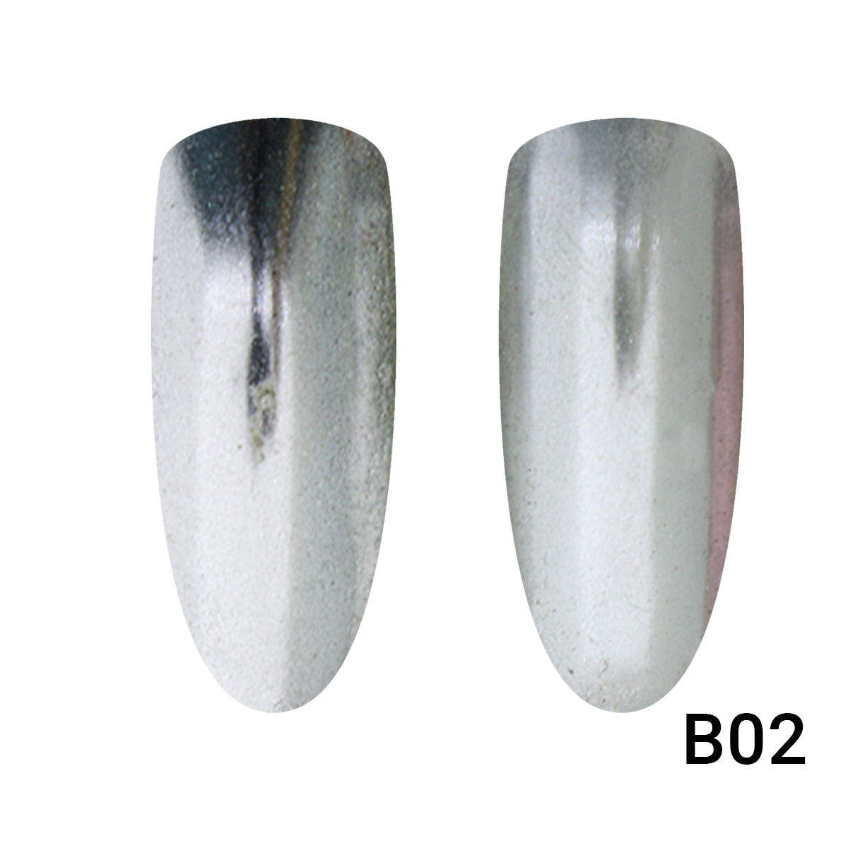 Chrome nail powder Silver