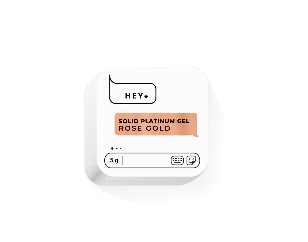 Гель-фарба Solid Rose Gold 5 ml HEYLOVE