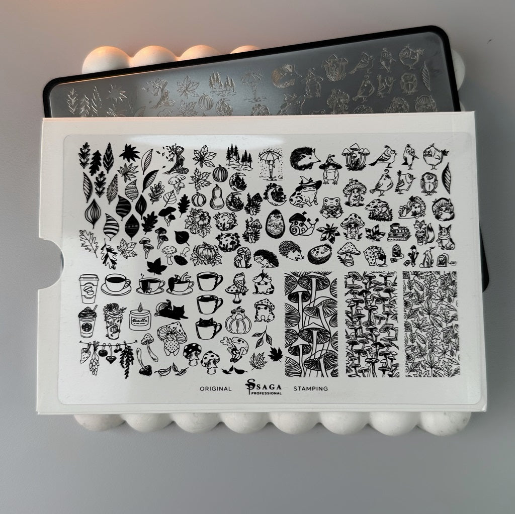 Stamping Plate №11 Animal Saga Professional