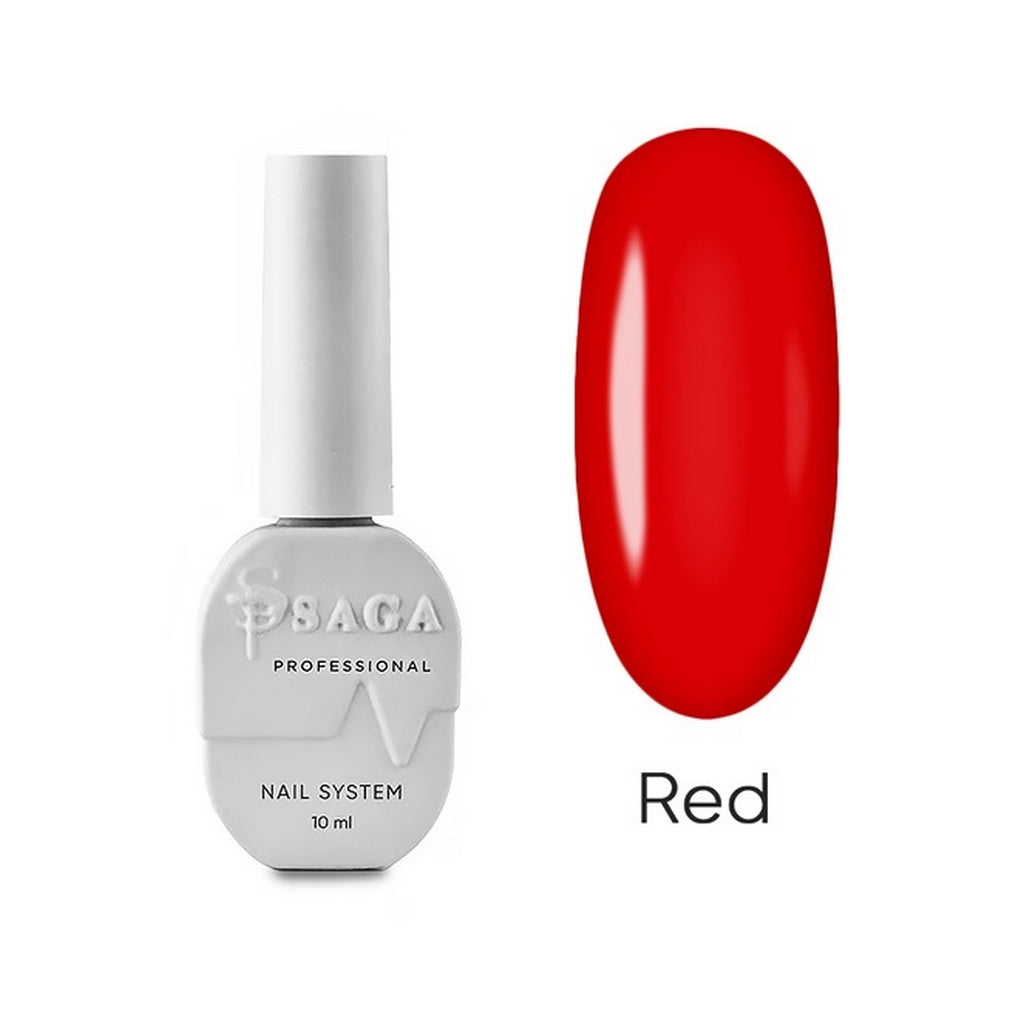 Топ Цвет Красный 10 ml Saga Professional