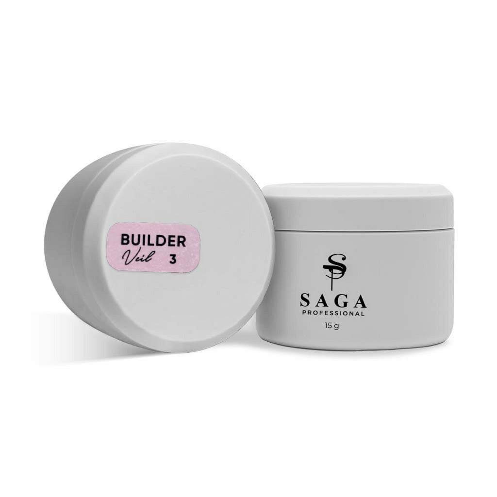 Builder Gel Veil №3 15 ml Saga Professional