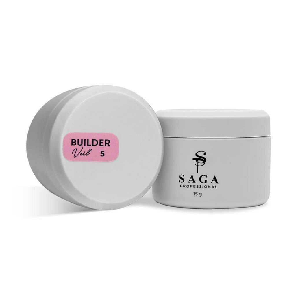 Builder Gel Veil №5 15 ml Saga Professional