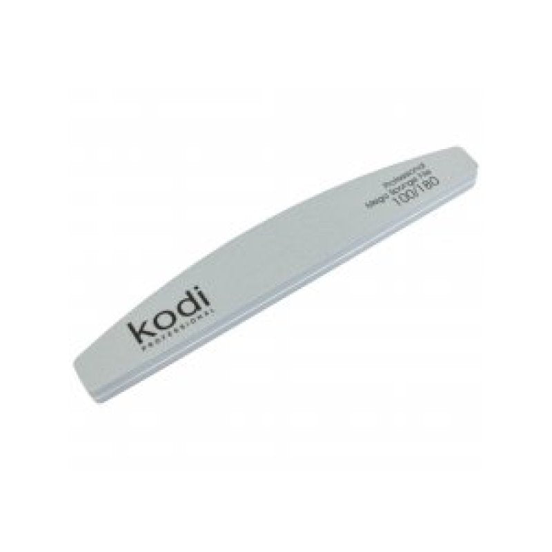 Nail-file Buff Crescent 100/180grit (178/28/11,5) Kodi Professional