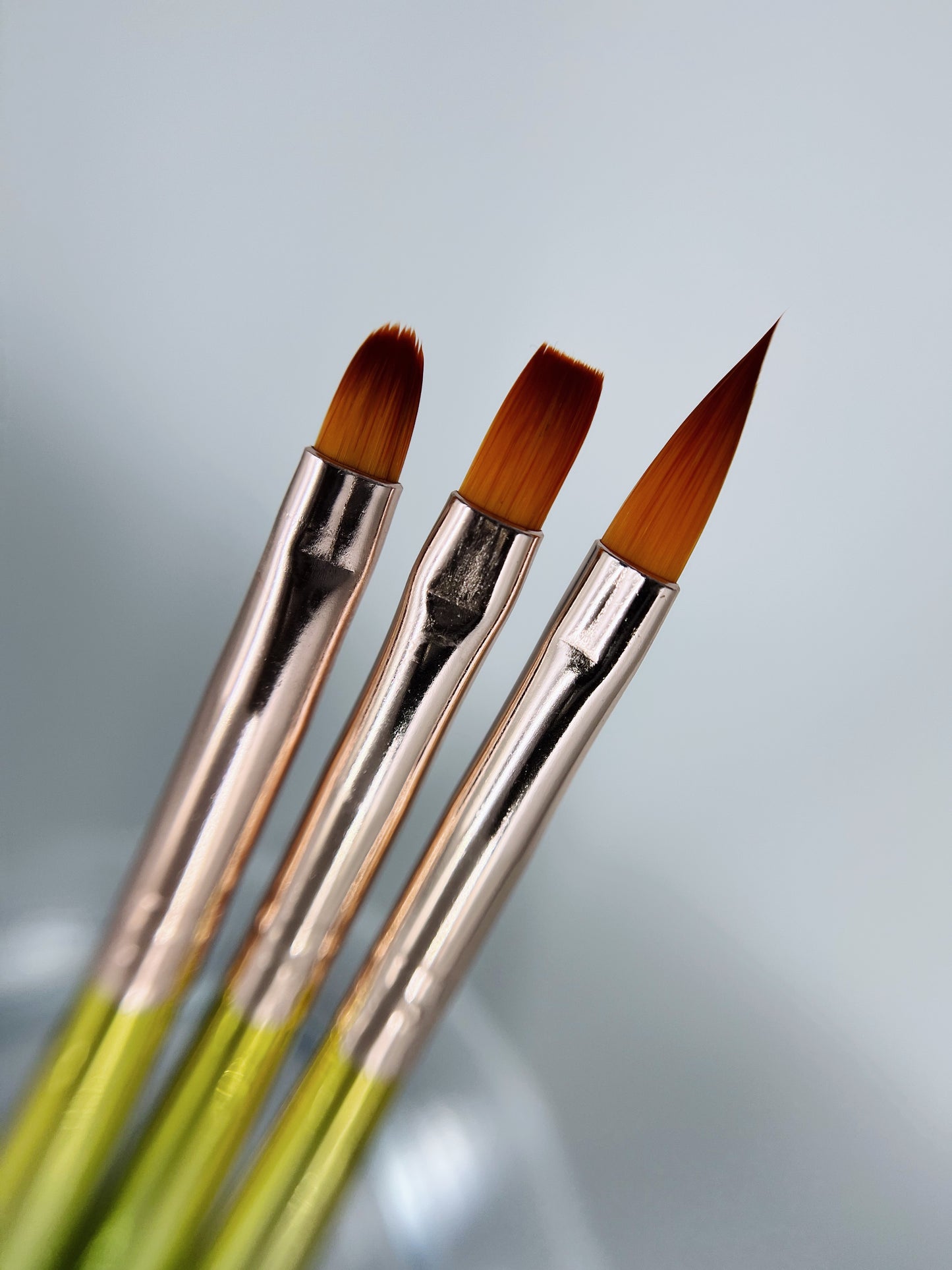 Sada gélových štetcov, 3 ks