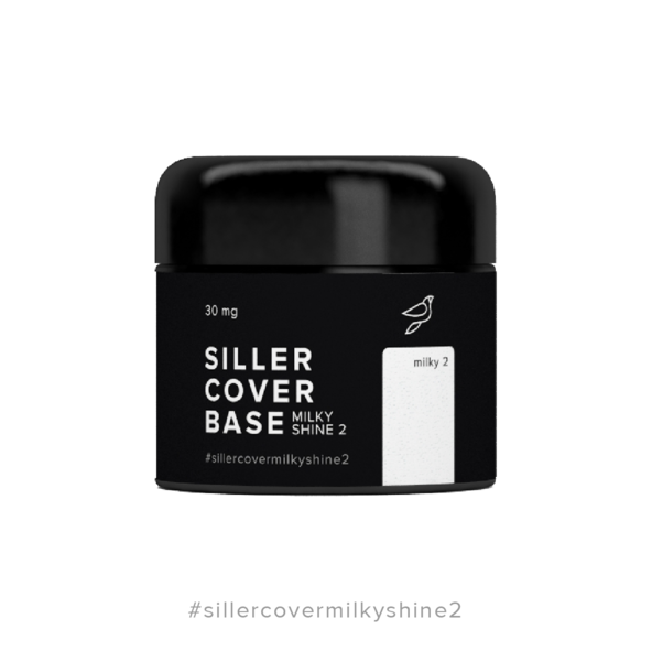 Base Cover MILKY SHINE №2 30 ml (blue) Siller
