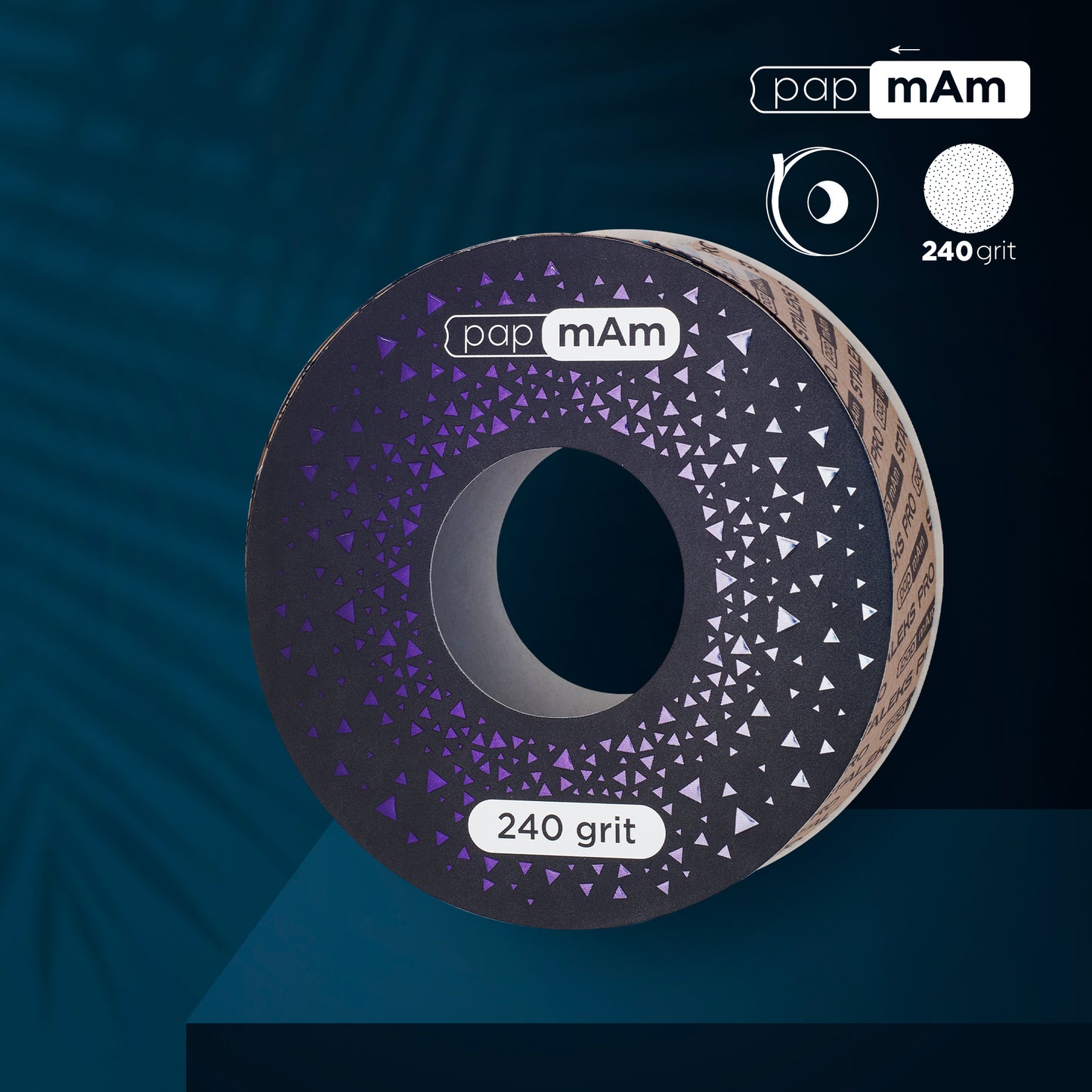 Jednorazová brúsna páska papmAm Staleks Pro Exclusive 240 grit, ATSC-240