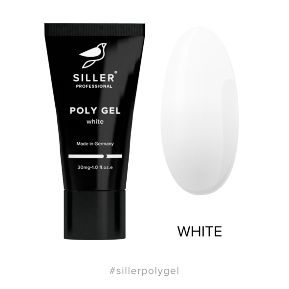 PolyGel biely 30 ml Siller