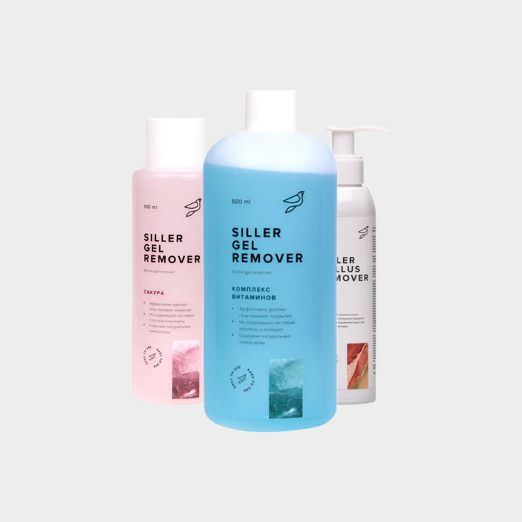 Gel polish and sticky layer removers