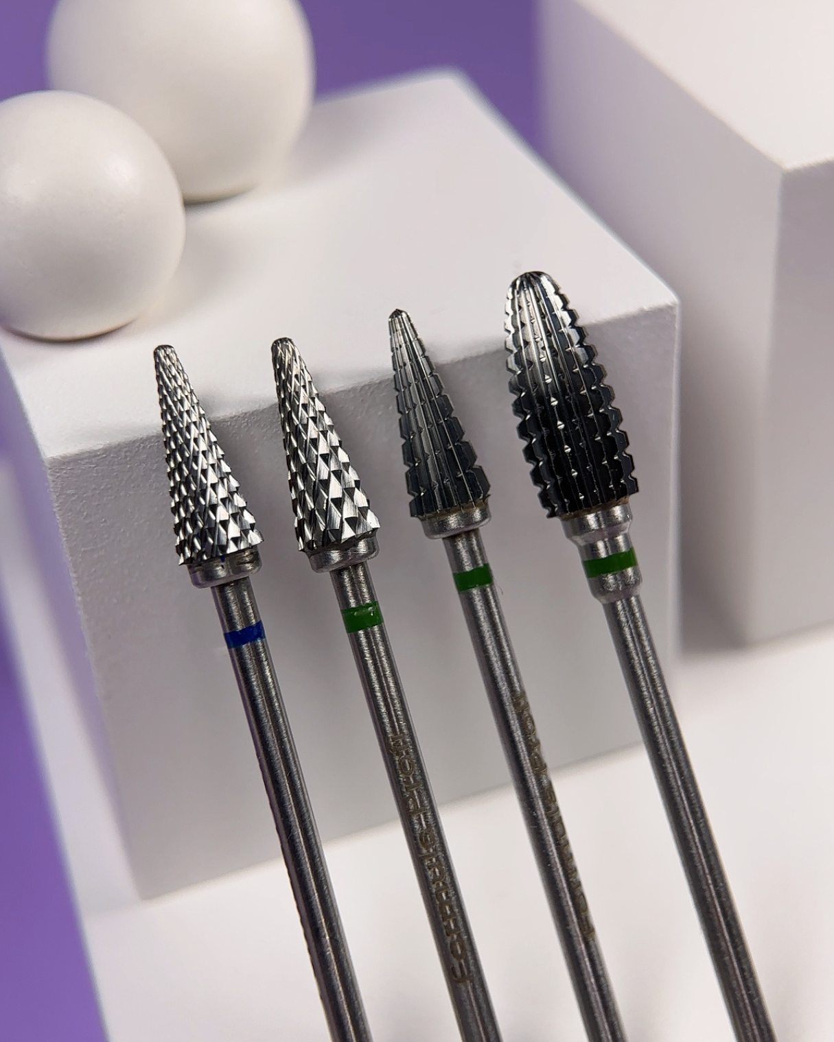 Carbide nail drill bits