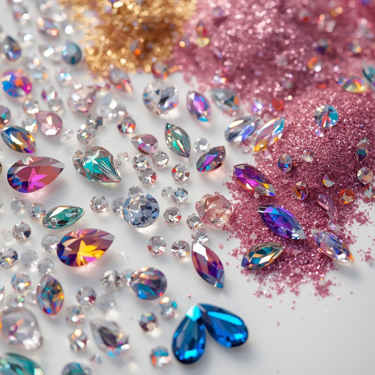 Professional Nail Art Decor	Stones, Foil & Crystal Elements