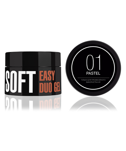 Easy Duo Gel Soft Pastel №01 35 g. Kodi professionel