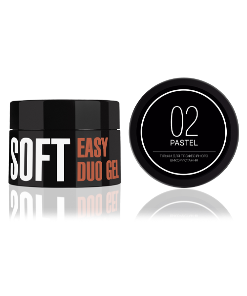 Easy Duo Gel Soft pastel No02 35 g. Kodi Professional