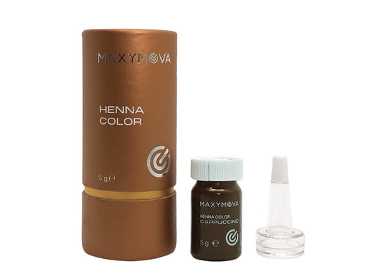 Maxymova Henna Color – pulverisiertes Henna für Augenbrauen 5 g „Honey Brown“ sk