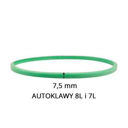 Autoclave silicone gasket for autoclaves wax 7l and 8l 7.5 mm Woson