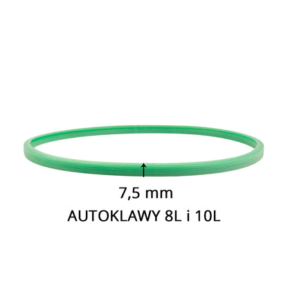 Autoclave silicone gasket for autoclaves wax 10l and 12l 7.5mm Woson