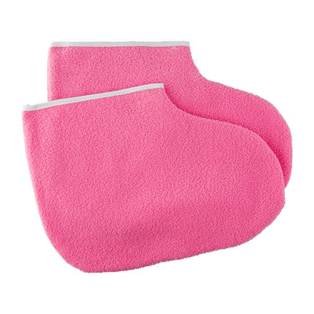 Terry cloth booties 1 pair