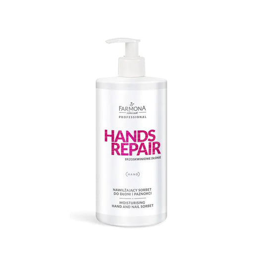 Moisturizing hand sorbet - "Hands repair" 500ml Farmona